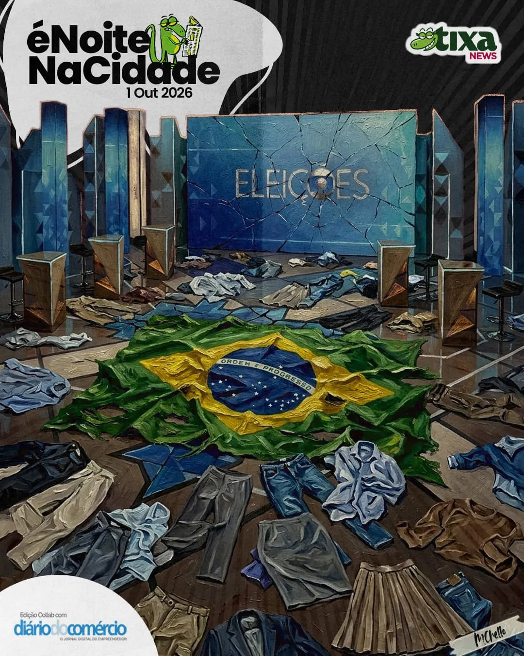 Capa: Eu voto para deixar todo mundo nu