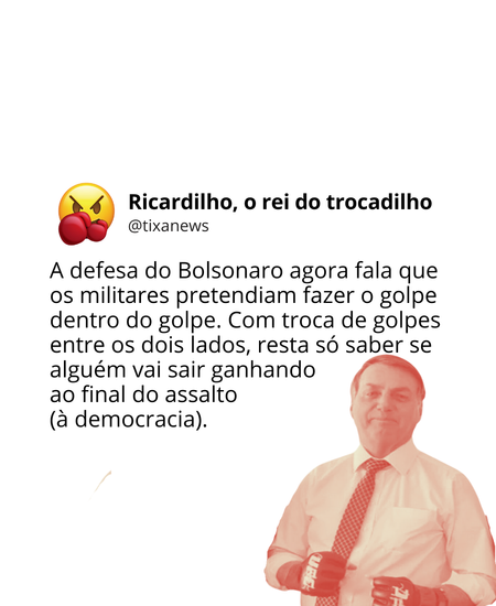 Trocação no golpe