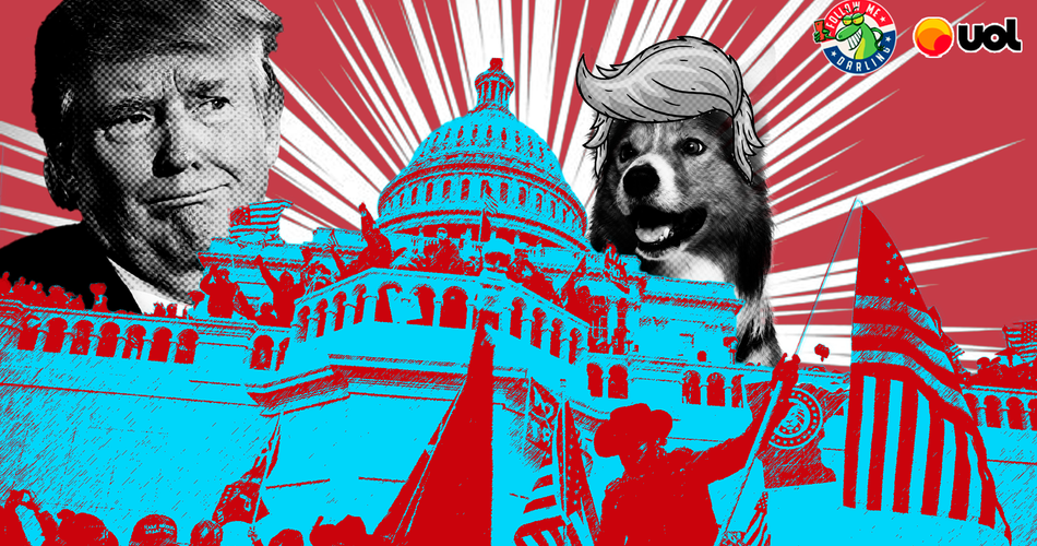 Para o cão sortudo do Trump, os detalhes não importam